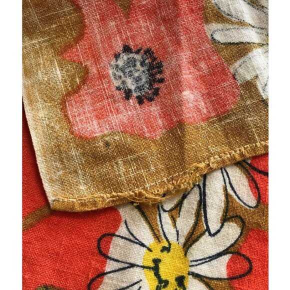 Chris Bash Wall Hanging Tea Towel 100% Cotton Real Linen Vintage - Picture 4 of 5